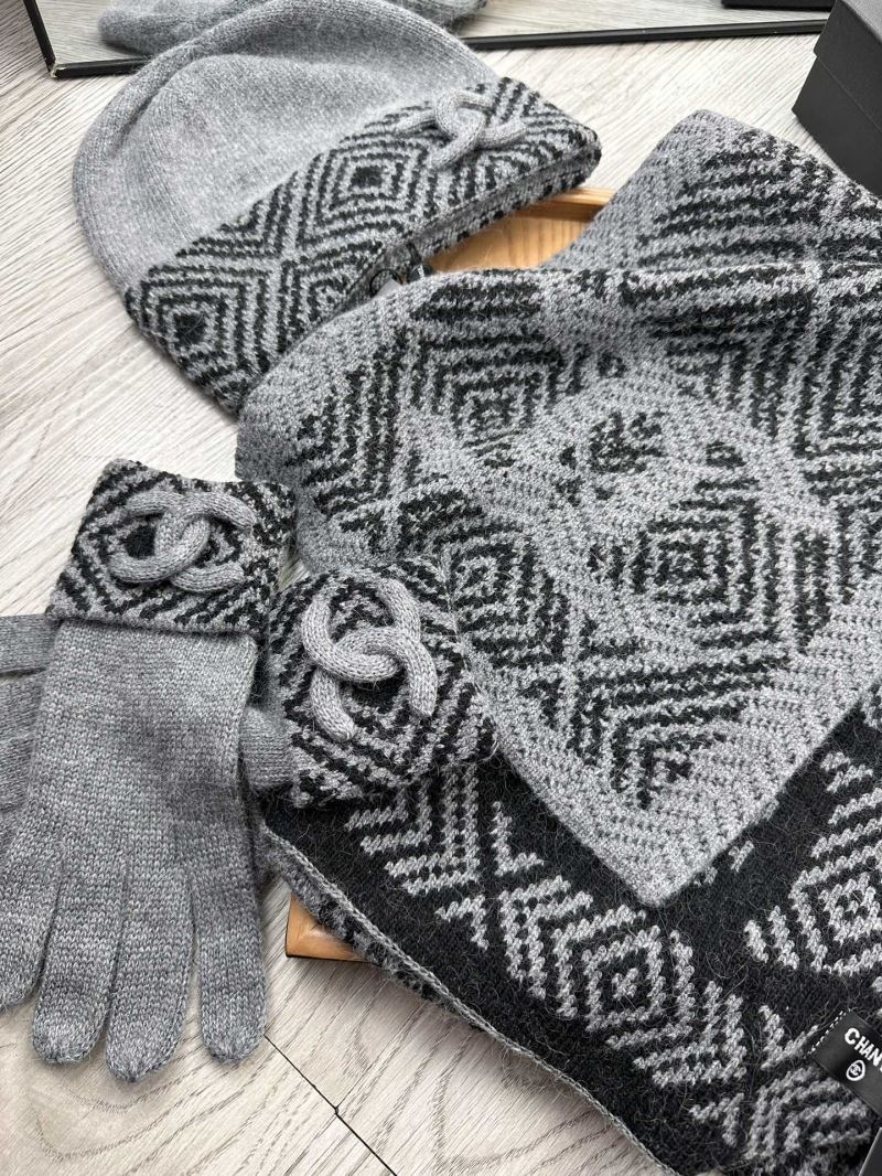 Chanel Caps Scarfs